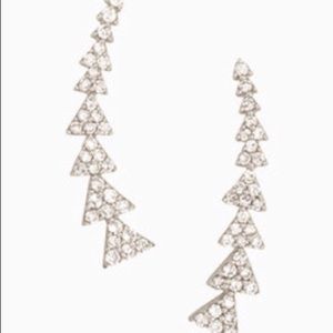 Stella & Dot ear climbers earrings